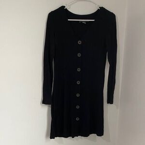 Primark Casual Black Long Sleeve Dress